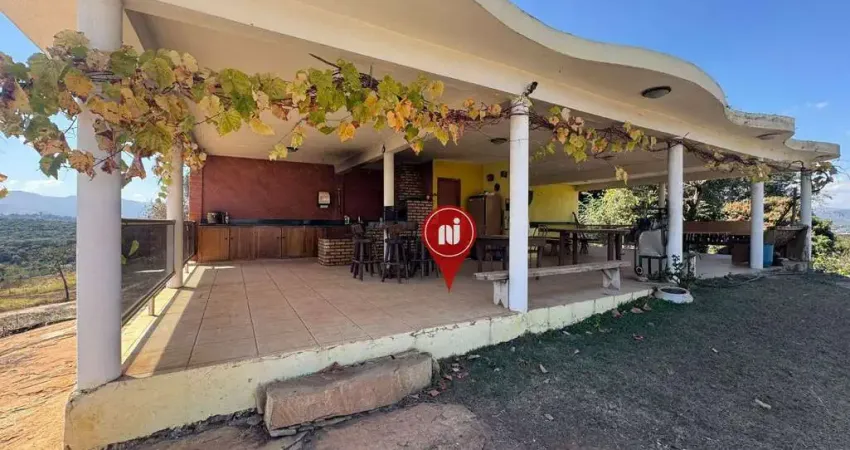 Sítio com 4 dormitórios à venda, 48022 m² por r$ 1.890.000,00 - ponte das almorreimas - brumadinho/mg