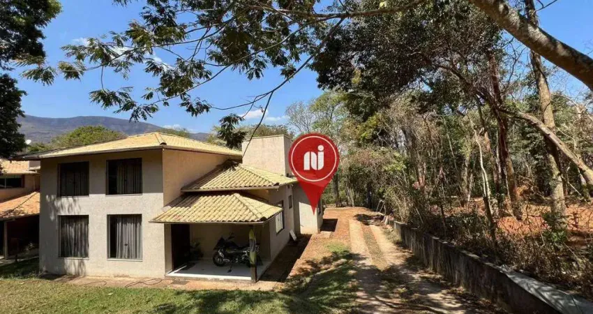 Casa com 3 dormitórios à venda, 152 m² por r$ 790.000 - condomínio recanto da serra - brumadinho/mg