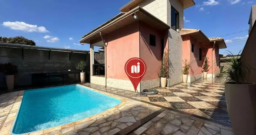 Casa com 4 dormitórios à venda, 250 m² por r$ 1.100.000,00 - bela vista - brumadinho/mg