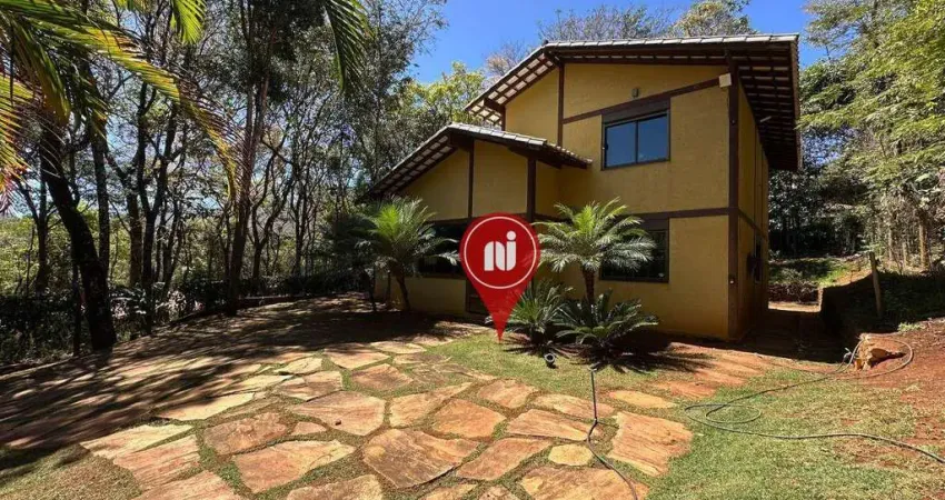 Casa com 3 dormitórios à venda, 220 m² por r$ 1.380.000 - condominio jardins - brumadinho/mg
