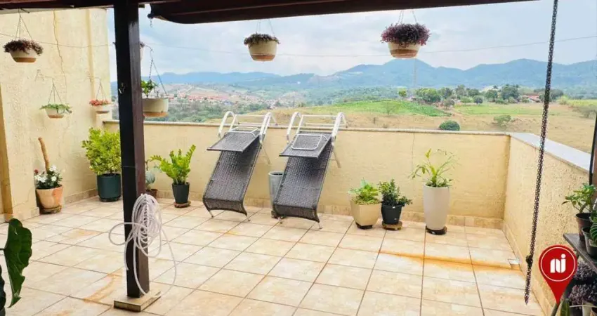 Cobertura com 3 dormitórios à venda, 171 m² por r$ 700.000 - são conrado - brumadinho/mg