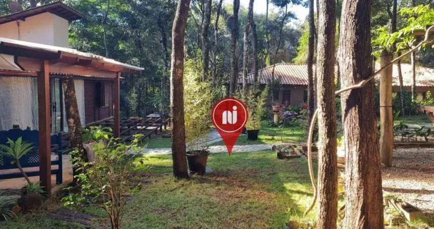 Casa com 1 dormitório à venda, 200 m² por r$ 860.000 - condominio jardins - brumadinho/mg