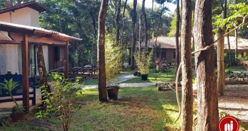 Casa com 1 dormitório à venda, 200 m² por r$ 860.000 - condominio jardins - brumadinho/mg