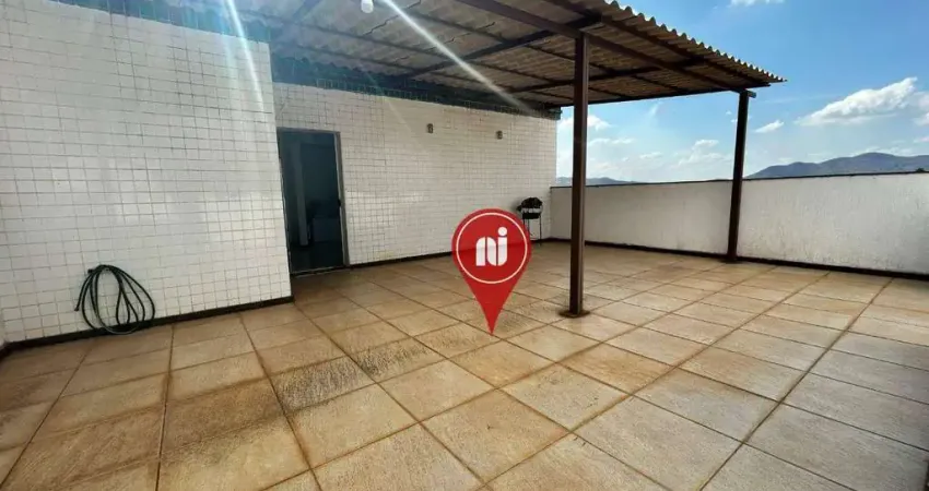Cobertura com 3 dormitórios à venda, 220 m² por r$ 550.000 - planalto - brumadinho/mg