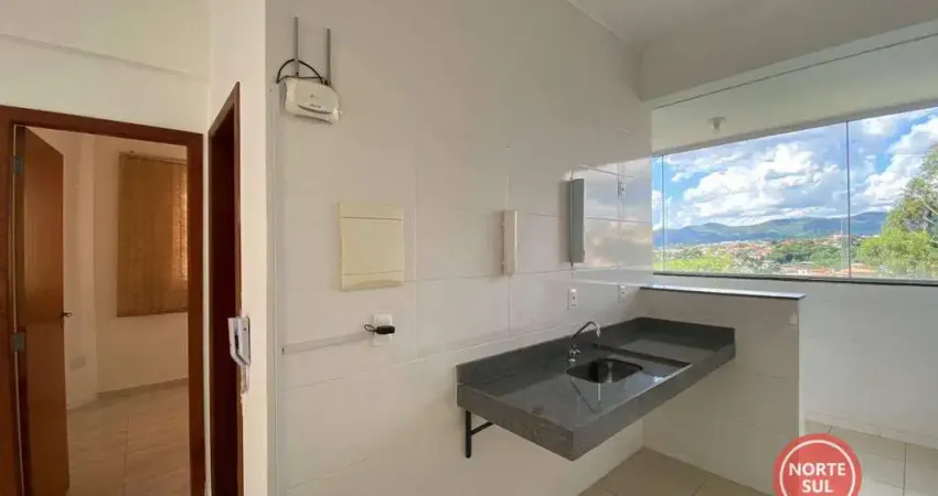 Apartamento com 2 dormitórios para alugar, 45 m² por r$ 2.008,33/mês - planalto - brumadinho/mg