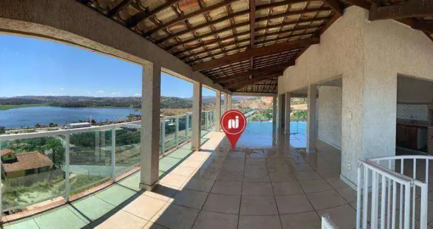 Casa com 5 dormitórios à venda, 550 m² por r$ 1.500.000,00 - residencial masterville - sarzedo/mg