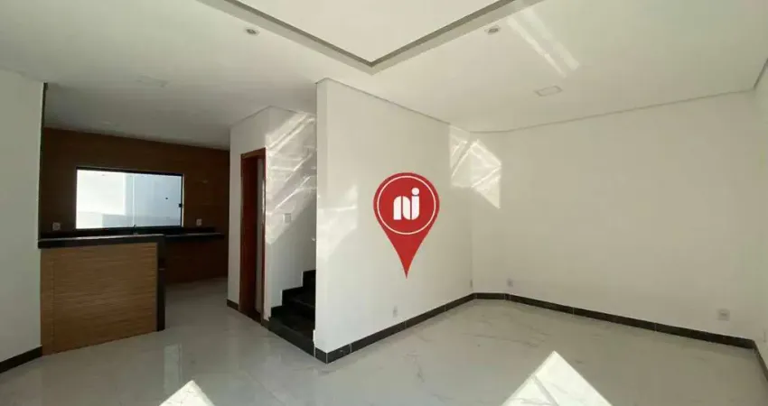 Casa com 3 dormitórios à venda, 90 m² por r$ 450.000,00 - residencial masterville - sarzedo/mg