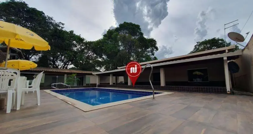 Sítio mobiliado com 5 dormitórios à venda, 4000 m² por r$ 600.000 - campo verde - mário campos/mg