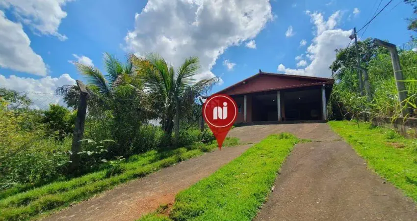 Sítio mobiliado com 4 dormitórios à venda, 1000 m² por r$ 470.000 - campo belo - mário campos/mg