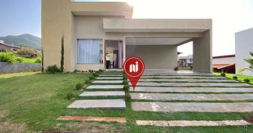 Casa à venda, 200 m² por r$ 1.600.000,00 - condomínio serra dos bandeirantes - mário campos/mg
