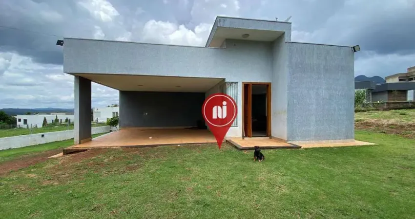 Casa com 3 dormitórios à venda, 200 m² por r$ 900.000,00 - condomínio serra dos bandeirantes - mário campos/mg
