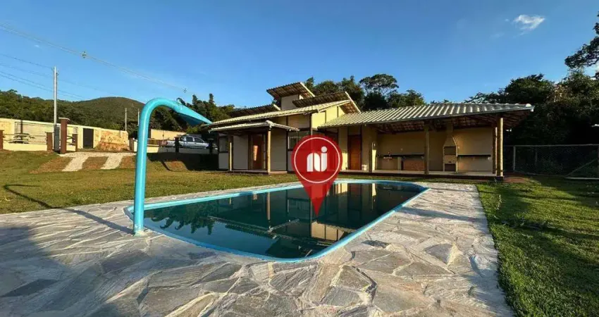 Chácara com 3 dormitórios à venda, 500 m² por r$ 560.000,00 - funil - mário campos/mg