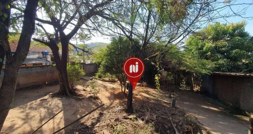 Terreno à venda, 132 m² por r$ 110.000,00 - reta do jacaré  - mário campos/mg