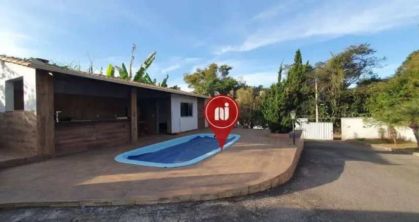 Chácara com 3 dormitórios à venda, 980 m² por r$ 950.000,00 - bom jardim - mário campos/mg
