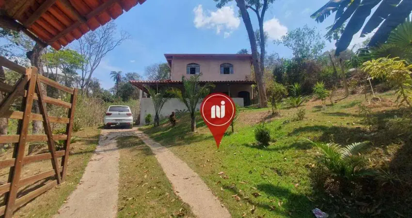 Chácara com 5 dormitórios, 1500 m² - venda por r$ 490.000,00 ou aluguel por r$ 2.500,00/mês - quintas da bandeirinha - betim/mg
