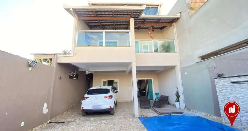 Casa com 3 dormitórios para alugar, 408 m² por r$ 3.400,00/mês - brasilia - sarzedo/mg