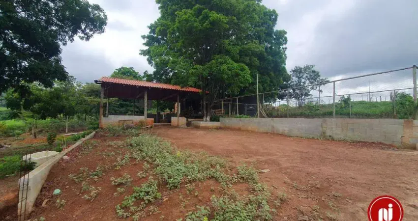 Terreno à venda, 1000 m² por r$ 372.000 - reta 2 - mário campos/minas gerais