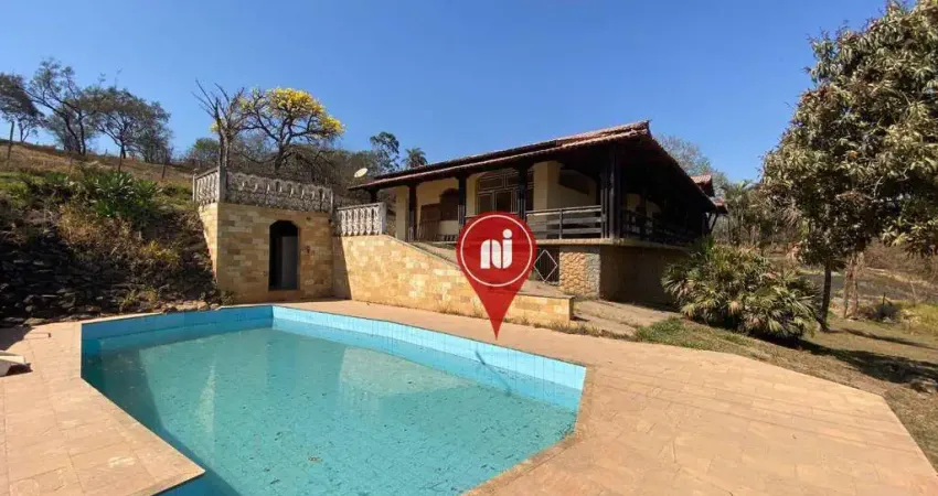 Sítio com 4 dormitórios à venda, 20000 m² por r$ 2.800.000,00 - estância do sereno - betim/mg