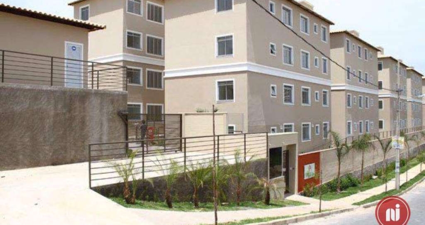 Apartamento com 2 dormitórios à venda, 54 m² por R$ 176.000,00 - São João - Betim/MG