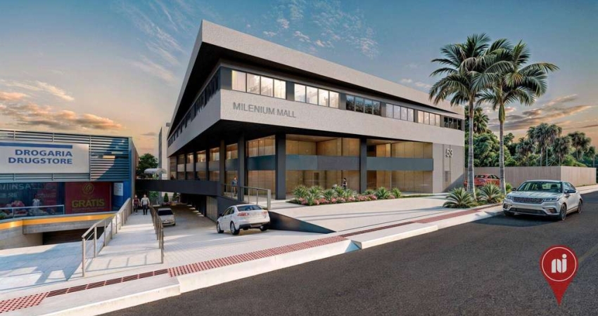 Apartamento com 2 dormitórios à venda, 61 m² por R$ 435.000,00 - Centro - Contagem/MG
