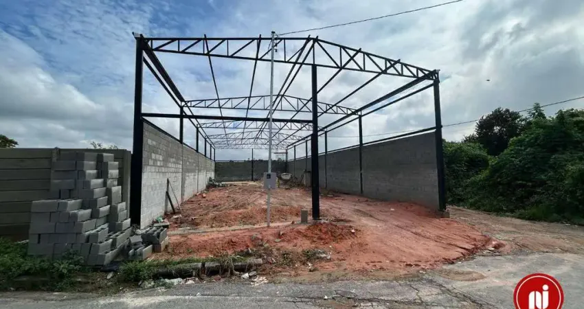 Galpão para alugar, 300 m² por r$ 5.800/mês - conjunto habitacional josé gomes de castro - betim/mg