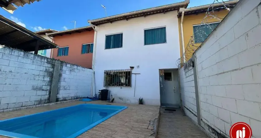 Casa com 3 dormitórios para alugar, 120 m² por r$ 3.200,00/mês - betim industrial - betim/mg