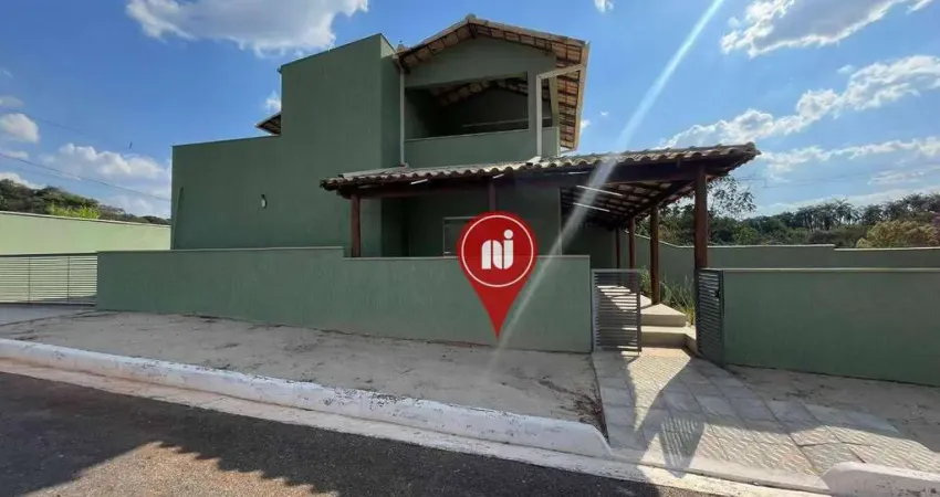 Casa com 3 dormitórios à venda, 200 m² por r$ 590.000 - monte sinai - igarapé/minas gerais