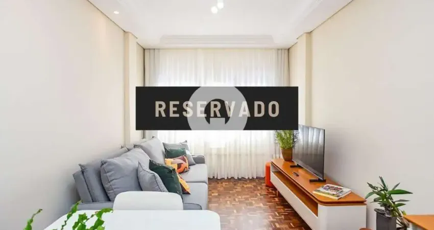Apartamento 52m² no centro da cidade com vaga de garagem e piso de taco