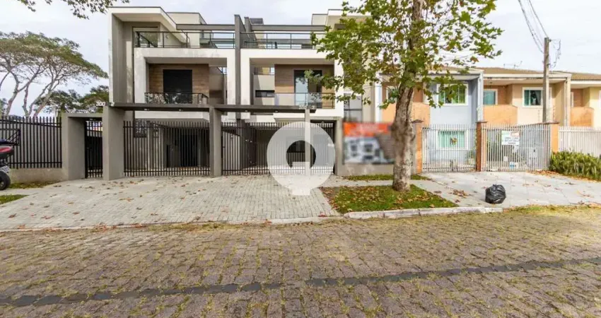 Triplex novo à venda com 215m² no pineville - suíte, terraço e churrasqueira
