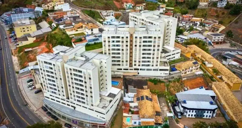 Apartamento de dois quartos um suíte em condomínio clube com planejados e pedras finas e acabamento de muito bom gosto a venda por 350.000,00