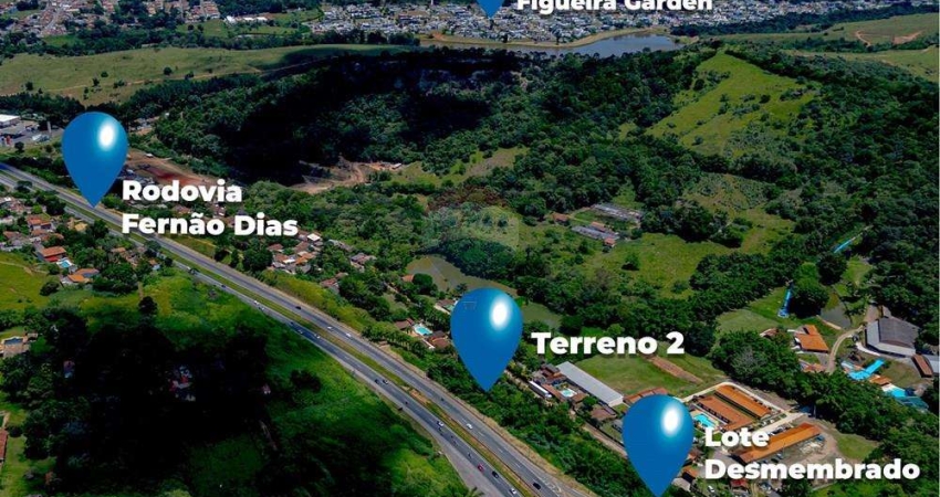 Terreno Em Atibaia/SP com 790m² no bairro do tanque, divisa com a Fernão Dias.