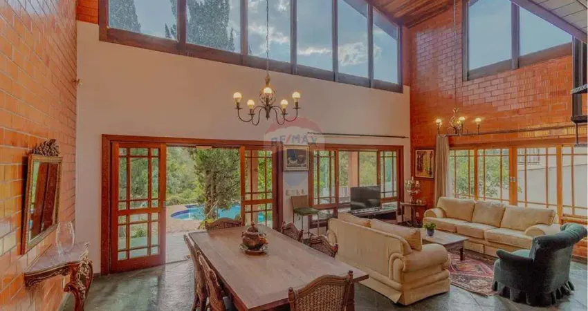 Casa térrea em condominio com 5 dormitórios 1 suite master - atibaia sp