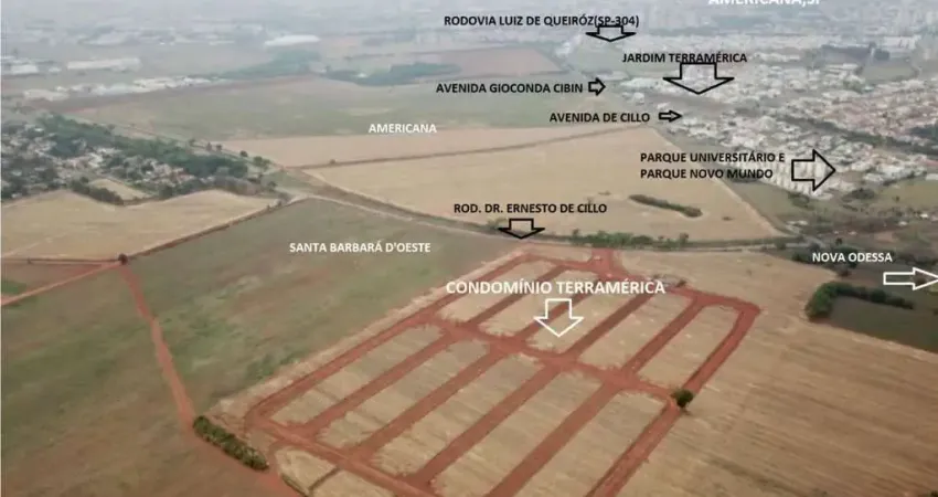 Venda - terreno em condomínio - jardim dos cedros - santa bárbara d'oeste - sp