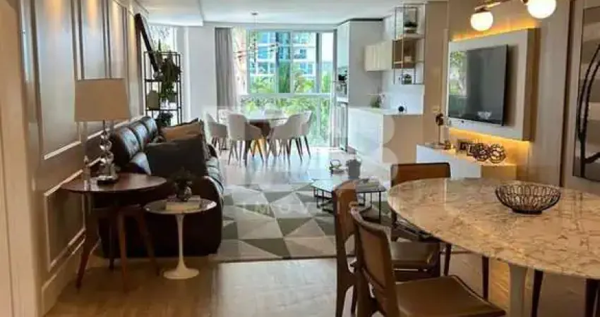 Apartamento totalmente mobiliado e decorado no brava home resort