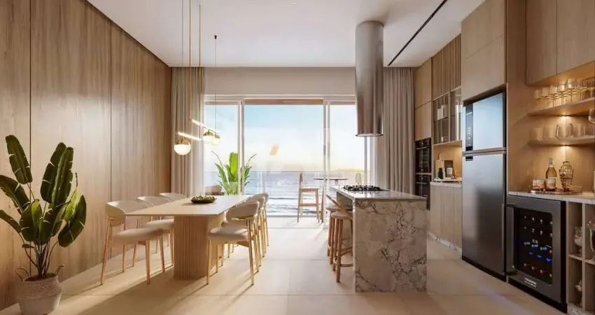 Residencial Alva - Apartamento com 3 suítes frente mar