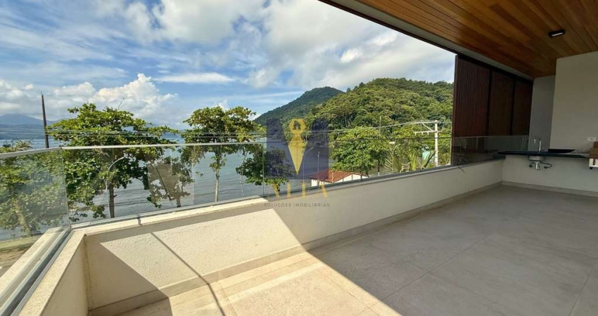 Apartamento vista mar de alto padrão à venda no Itaguá em Ubatuba/SP