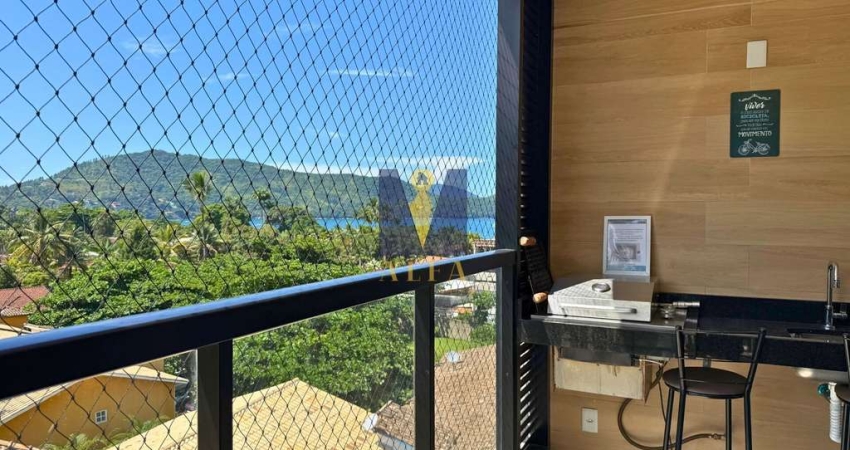 Apartamento Alto Padrão com vista para o mar na varanda - Praia da Enseada, Ubatuba/SP