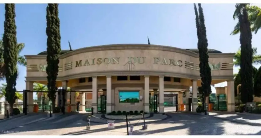 Maravilhoso terreno Maison Du Parc, em Indaiatuba SP.