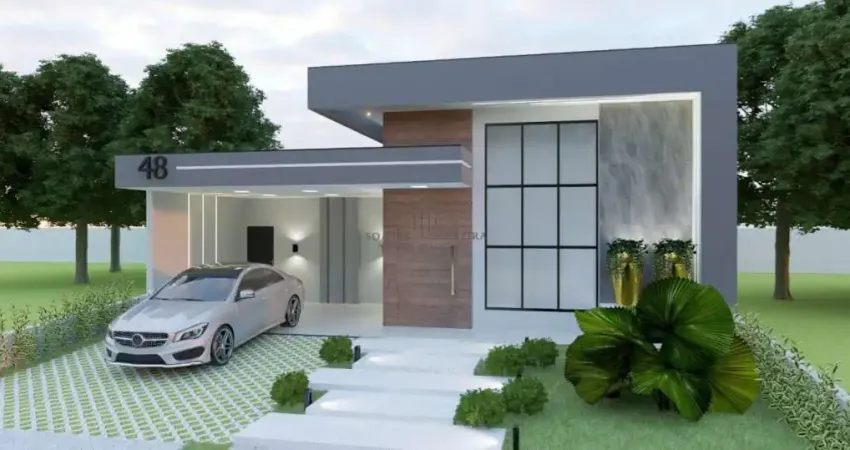Luxuosa casa em condomínio à venda em Indaiatuba-SP, Jardins Di Roma: 3 quartos, 1 suite, 3 salas, 3 banheiros, 2 vagas, 170m².