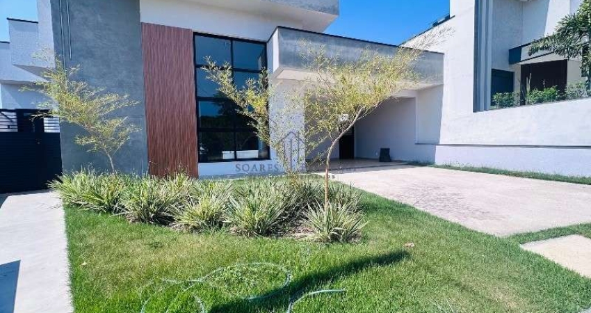 Casa de alto padrão em condomínio: 3 quartos, 3 suítes, 2 salas, 5 banheiros, 4 vagas - Indaiatuba-SP, Loteamento Park Gran Reserve