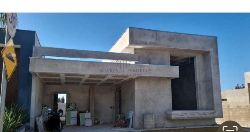 Casa térrea com 198mt² A/C em condomínio fechado em Indaiatuba SP