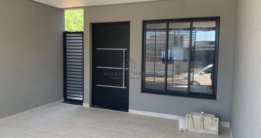 Casa à venda no Jardim Regente, Indaiatuba-SP: 3 quartos, 1 suíte, 2 salas, 2 banheiros, 2 vagas de garagem, 130m².