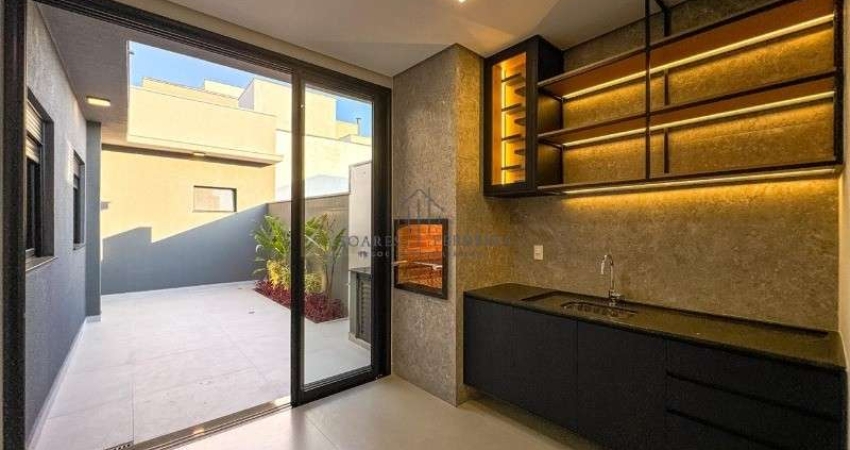 Casa em Condomínio à Venda em Indaiatuba-SP, Loteamento Park Gran Reserve: 3 Quartos, 1 Suíte, 2 Salas, 2 Banheiros, 3 Vagas, 138,75m².