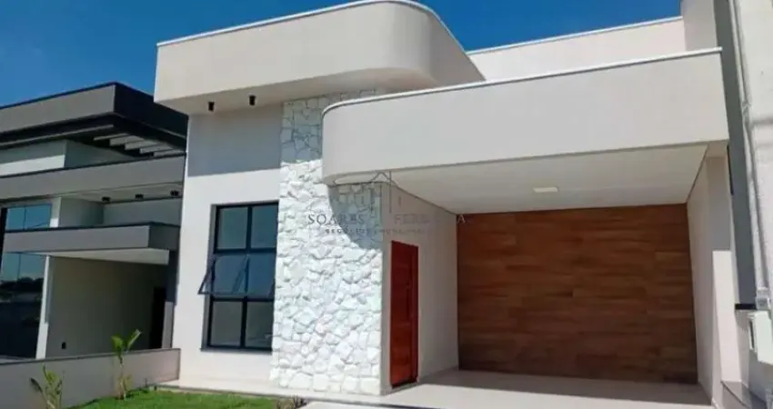 Residência de Alto Padrão à Venda em Condomínio Exclusivo de Indaiatuba-SP: 3 Quartos, 1 Suíte, 2 Salas, 4 Vagas, 135,89m².