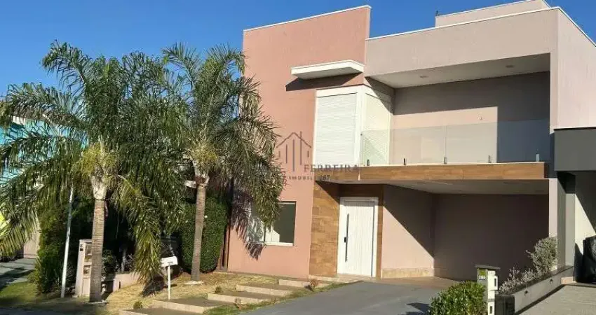Casa de Luxo em Condomínio para Locação em Indaiatuba-SP: 3 Quartos, 3 Suítes, 2 Salas, 5 Banheiros, 4 Vagas, 278 m².