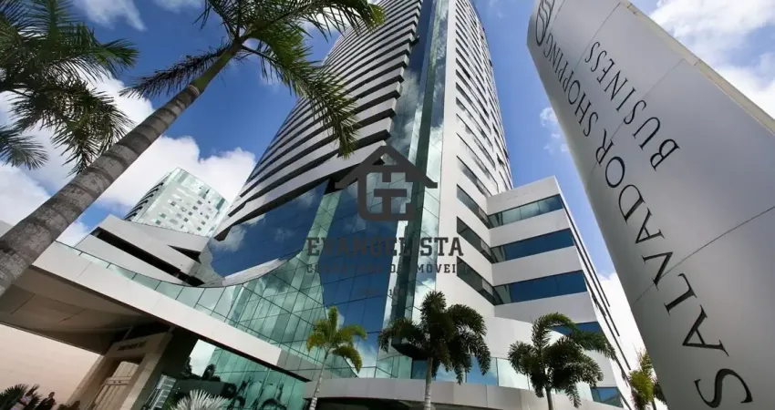 Sala comercial para locação no salvador shopping business – caminho das árvores, salvador/ba.