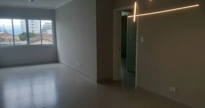 Lindo apartamento 3 dormitórios + dependência completa em santos