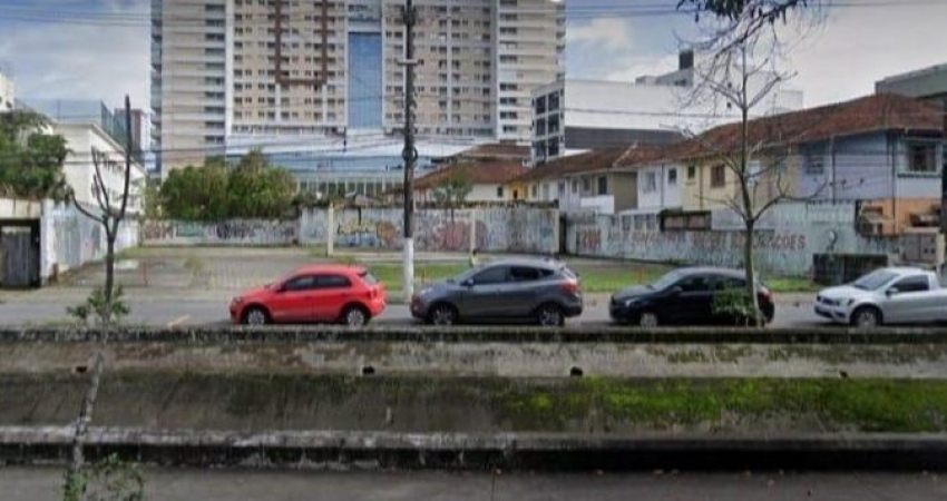 Terreno à venda na Avenida Washington Luís, 120, Vila Mathias, Santos