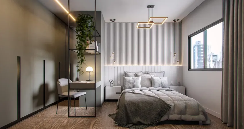 Apartamento em Balneario Camboriú com Área de Serviço • Banheiro Social • Churrasqueira • Cozinha • Gás Individual • Hidrômetro Individual • Infraestrutura para água quente • Living • Porcelanato • 3