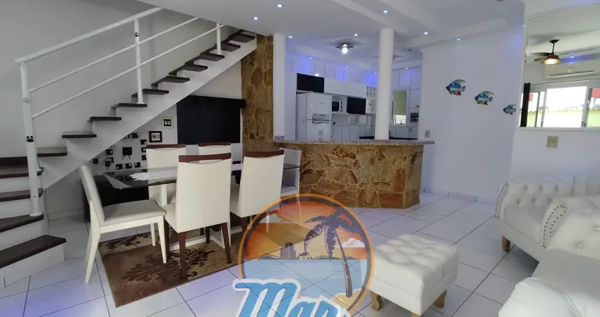 Sobrado mobiliado em condomínio , com 2 suítes a venda, 2 vagas de garagem  no bairro maitinga em bertioga